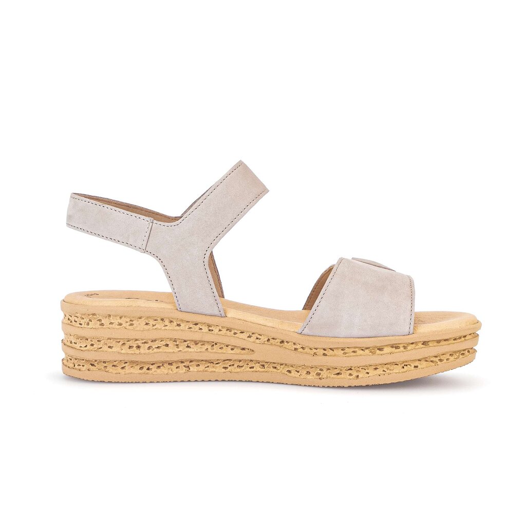 Gabor fashion Plateau Sandale beige