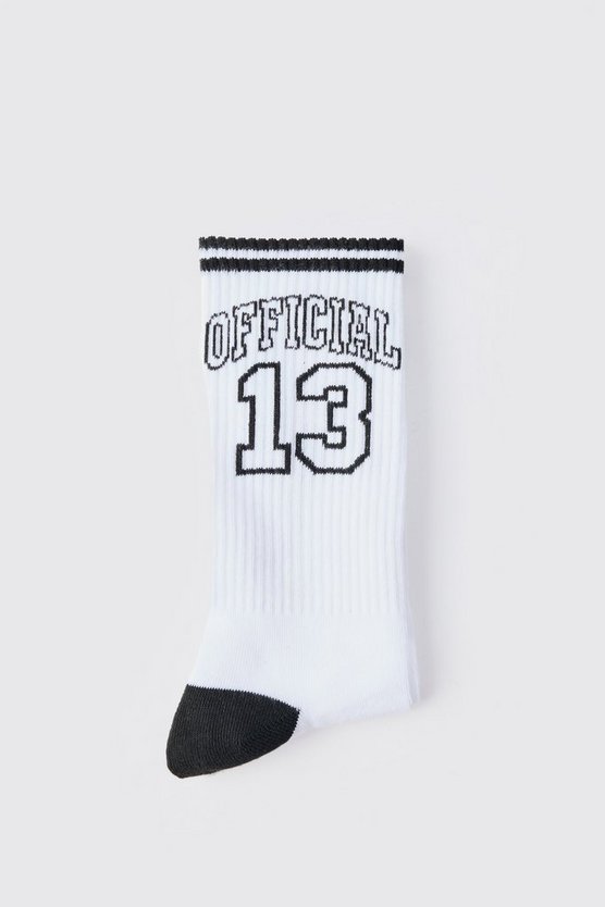 Official Varsity Sportsocken mit Streifen