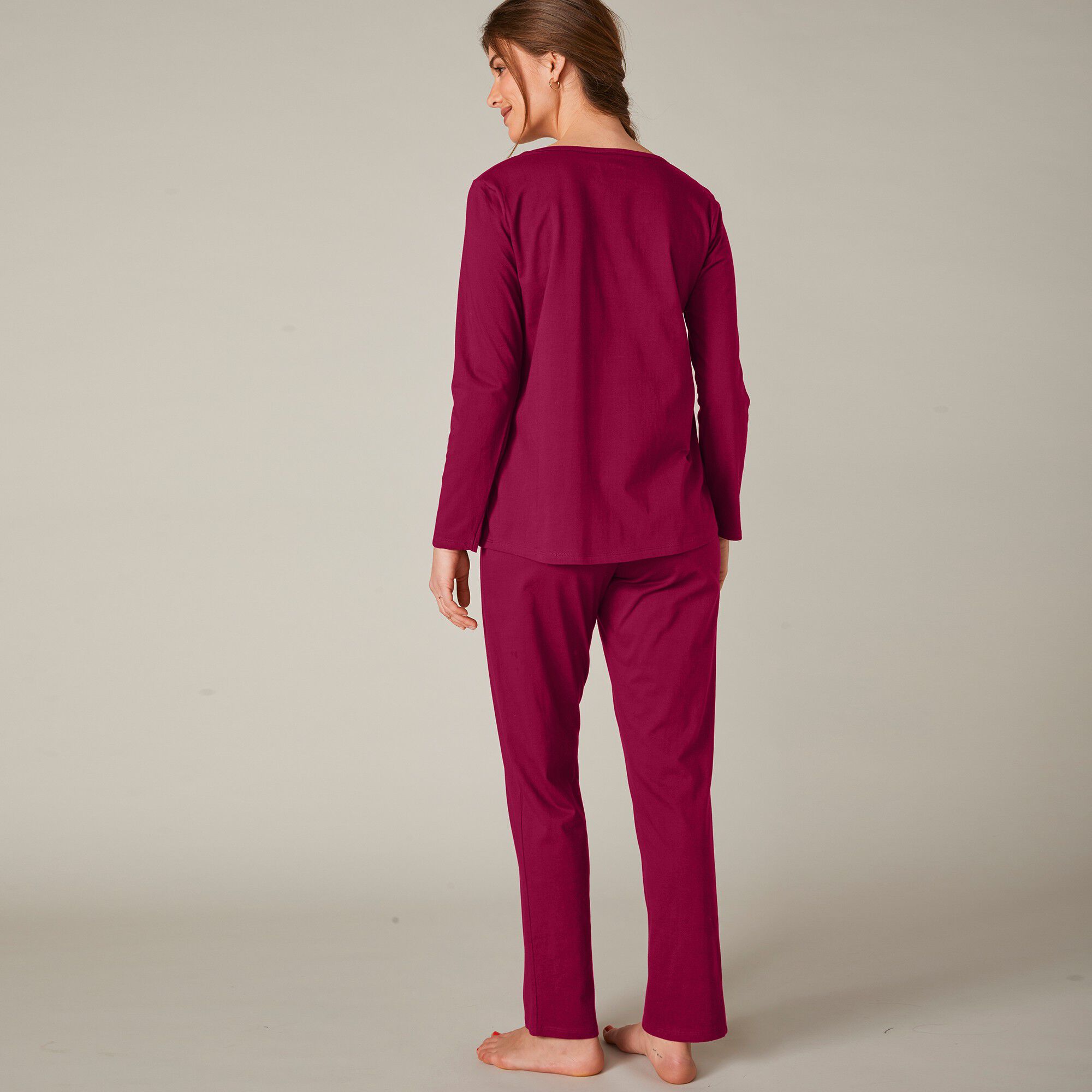 Pyjama manches longues imprimé 