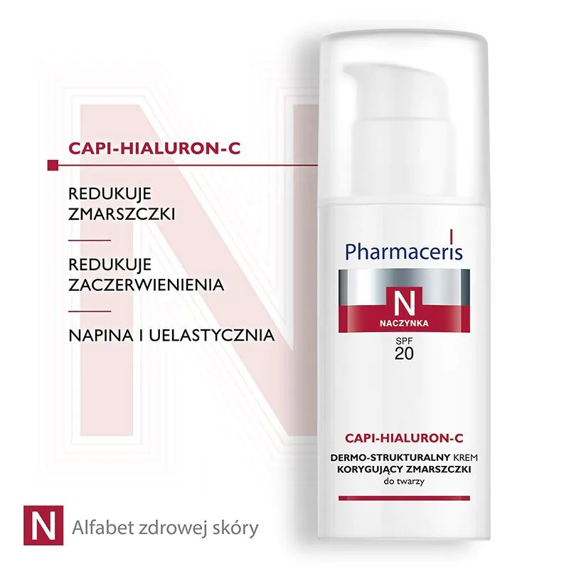 Pharmaceris N Capi-Hialuron-C Δερμοδομική κρέμα διόρθωσης ρυτίδων