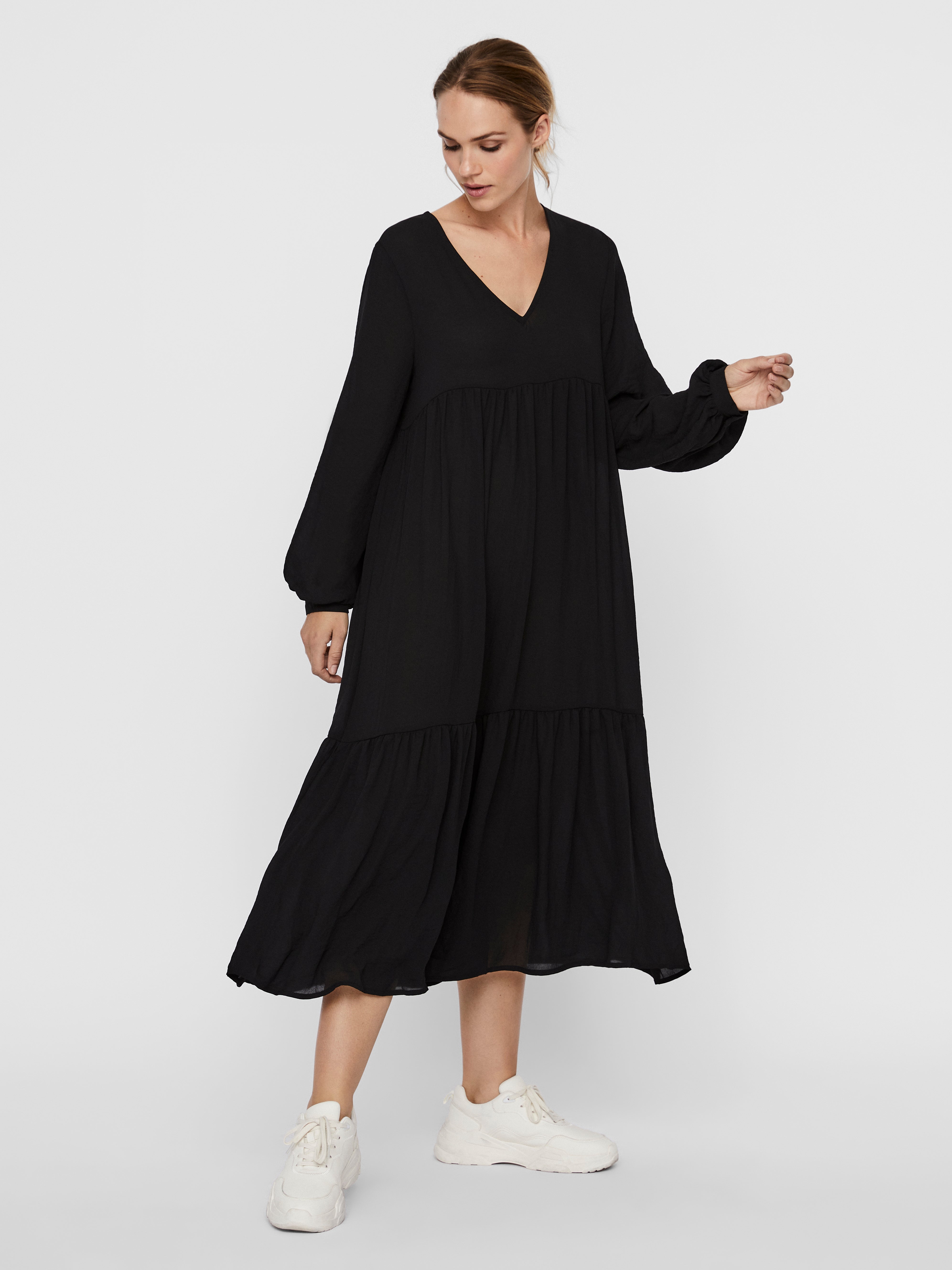 VMZIGGA Langes Kleid