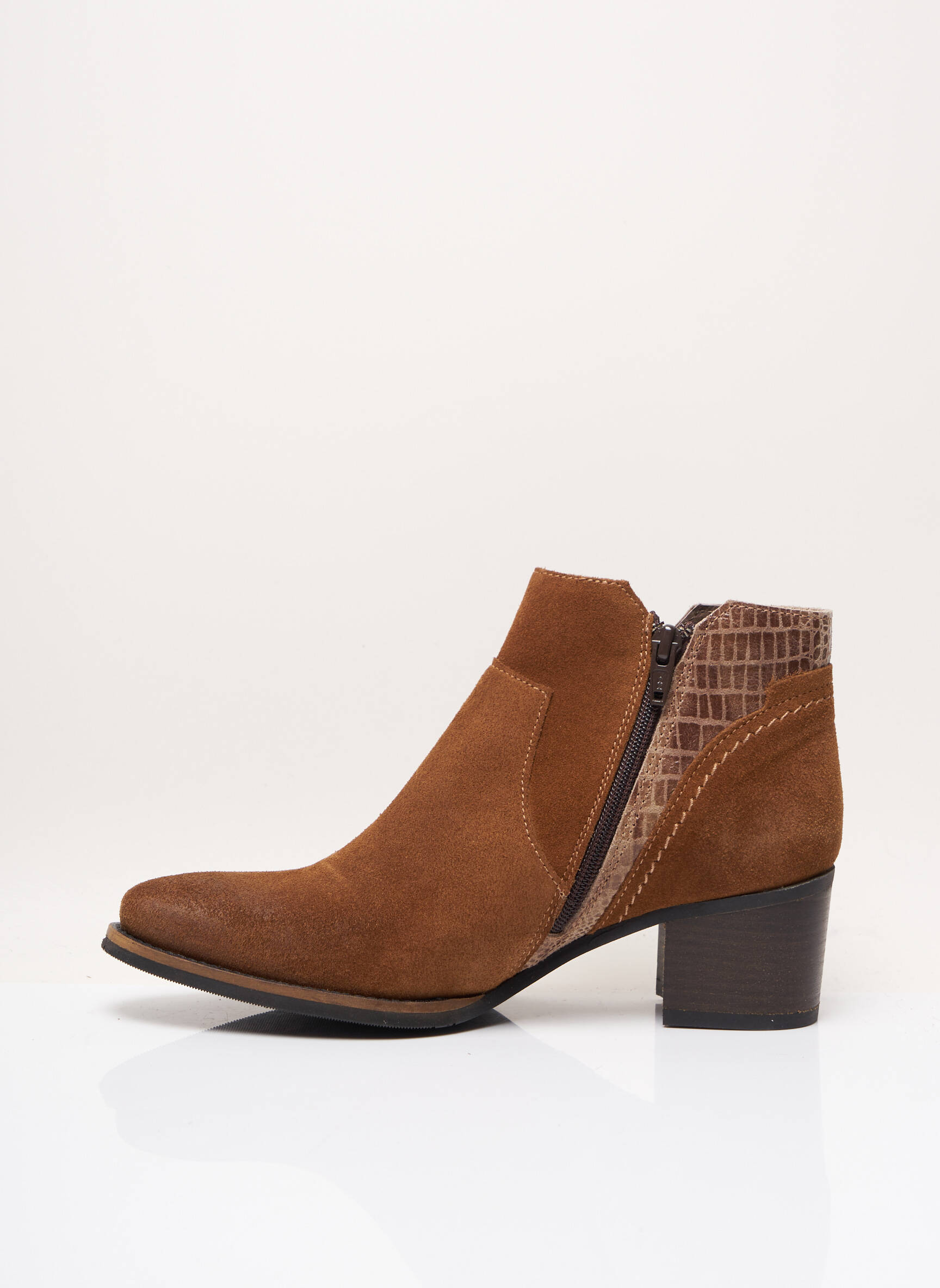 Mkd Bottines Femme couleur marron