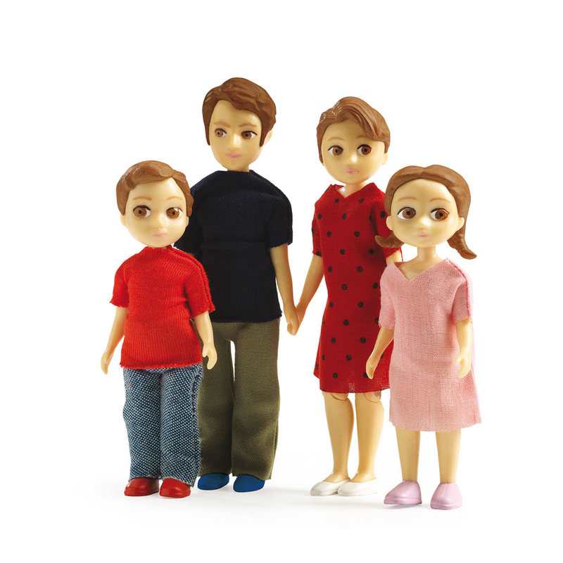 Figurines Famille Thomas et Marion Djeco