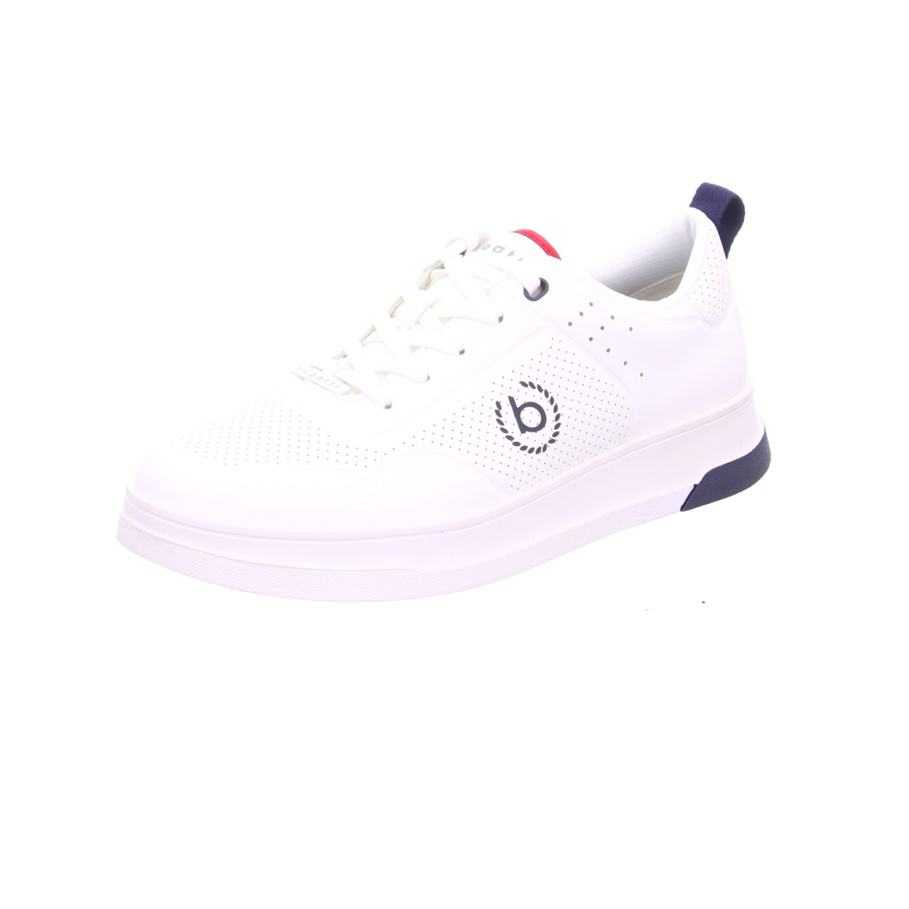 BUGATTI Freizeit Schnürer weiss Schuhe