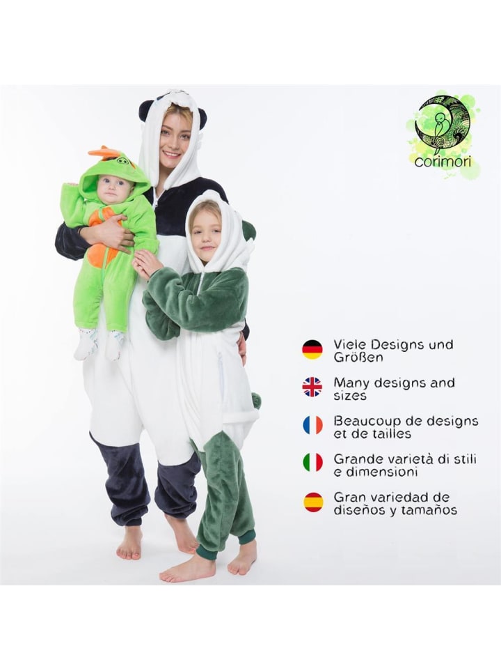 Corimori Onesie Kostüm in Grün günstig kaufen