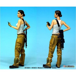 Modern IDF Female Soldier 1/35