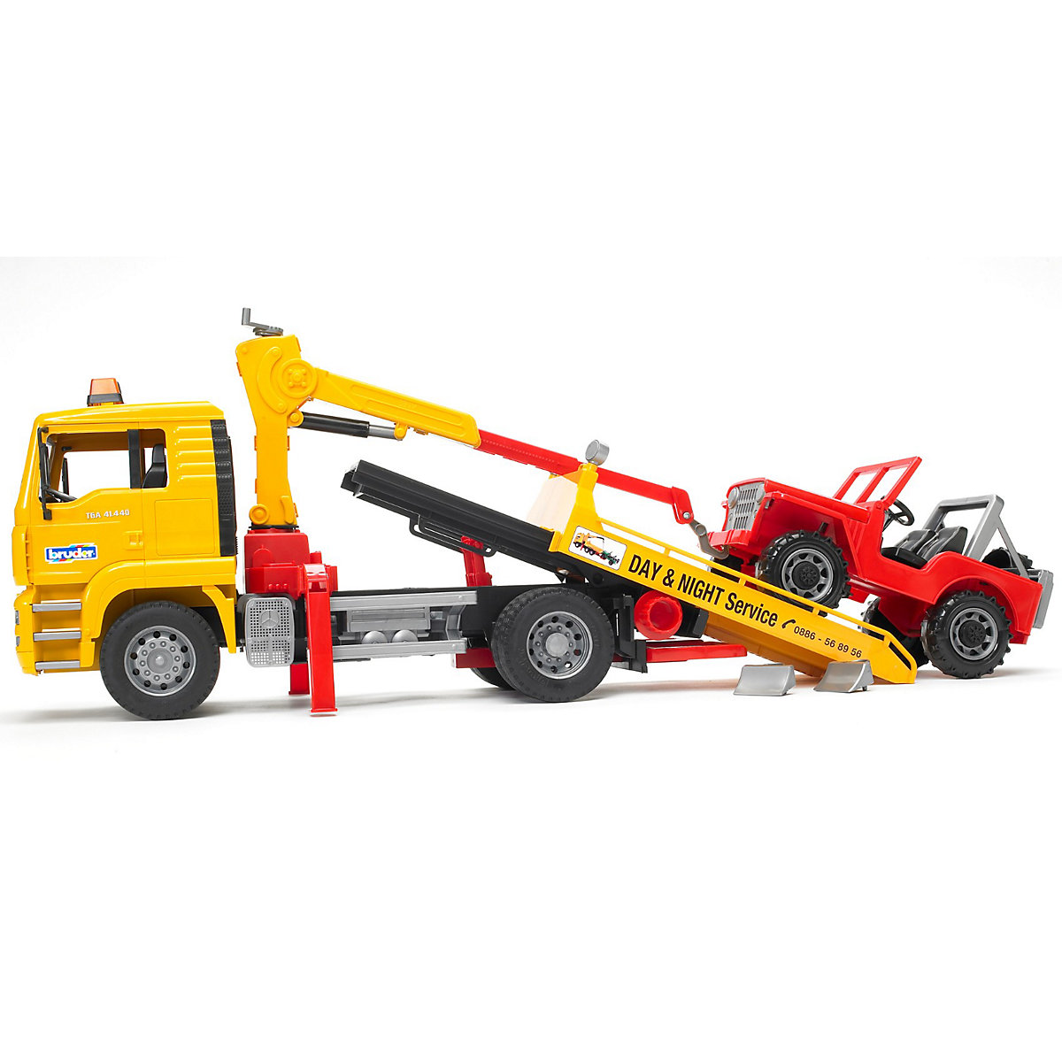 BRUDER 02750 MAN TGA Abschleppwagen