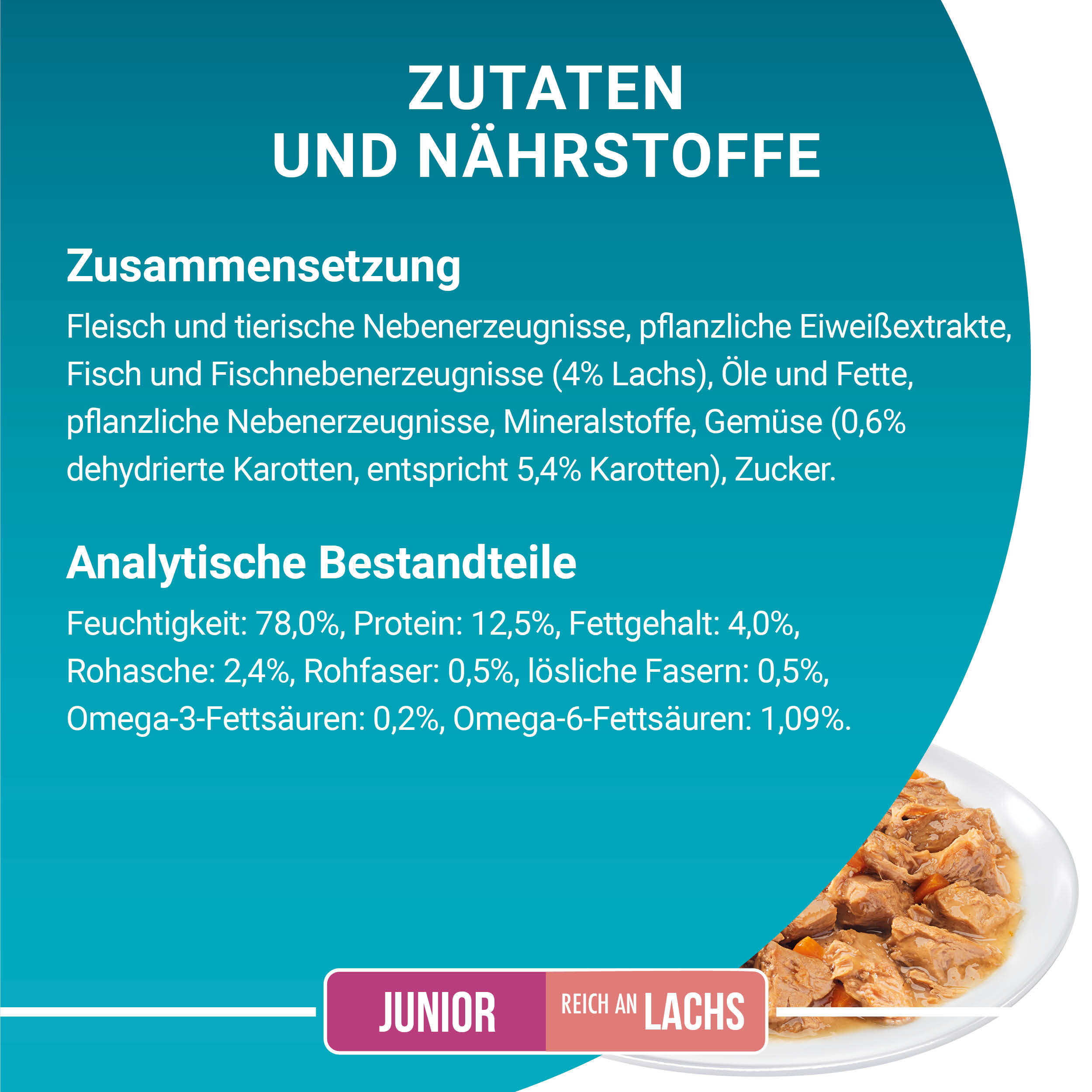 Purina ONE Nassfutter Purina ONE Junior Kittenfutter nass zarte Stückchen in Sauce Lachs 48x85g