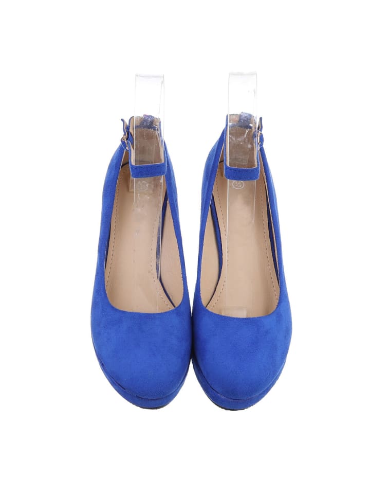 Ital-Design Pump in Blau günstig kaufen