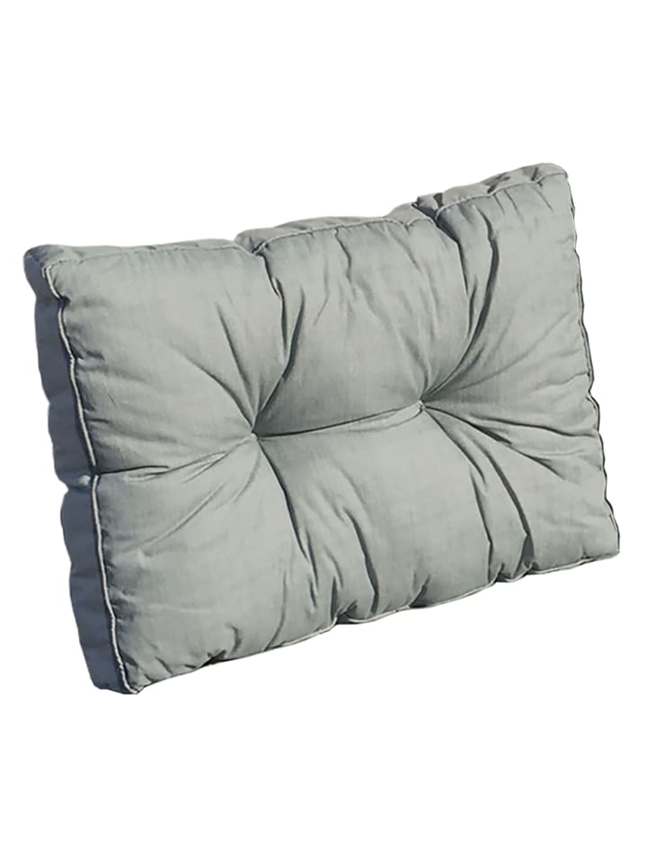 GMD Living In & Outdoor Premium Paletten Rückenkissen in Grau  günstig kaufen 40 x 60 cm