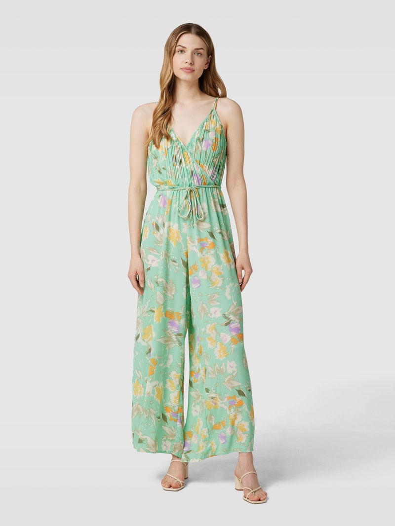 Jumpsuit mit floralem Muster Modell 'ALLIE' in mint