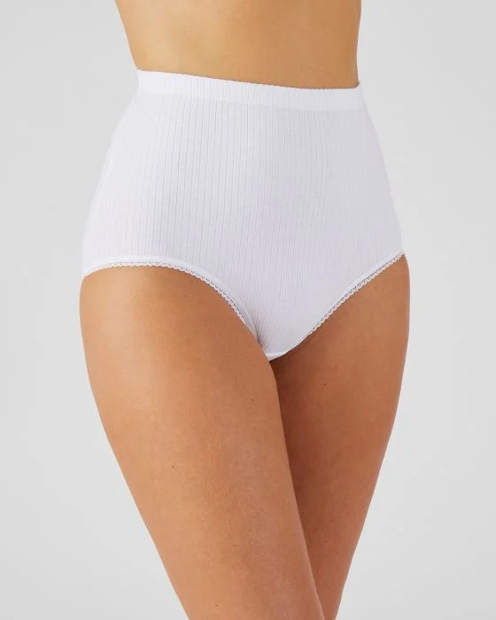 Lot de 4 culottes maxi maille côtelée