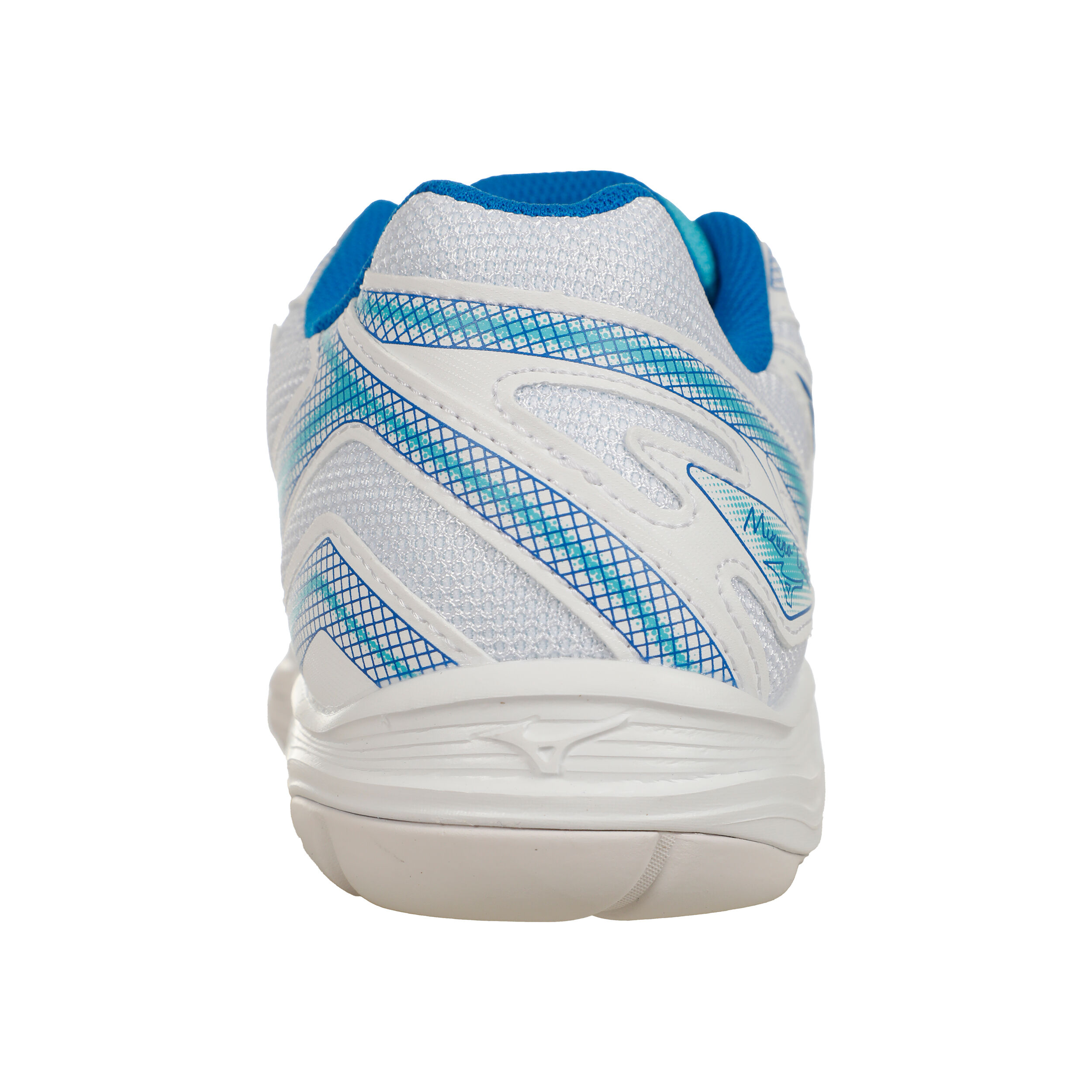 Break Shot Teppichschuh Damen - Weiß, Blau