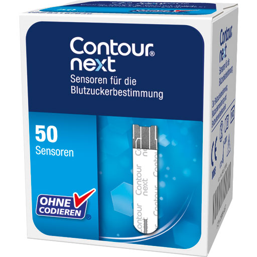 BAYER Contour next Sensoren Teststreifen  50 St  Teststreifen