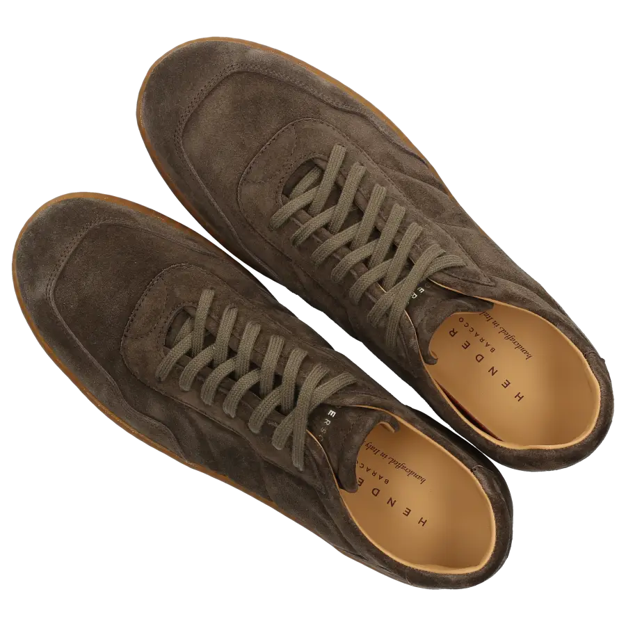 Henderson - Sneaker low NORTON Veloursleder - grün