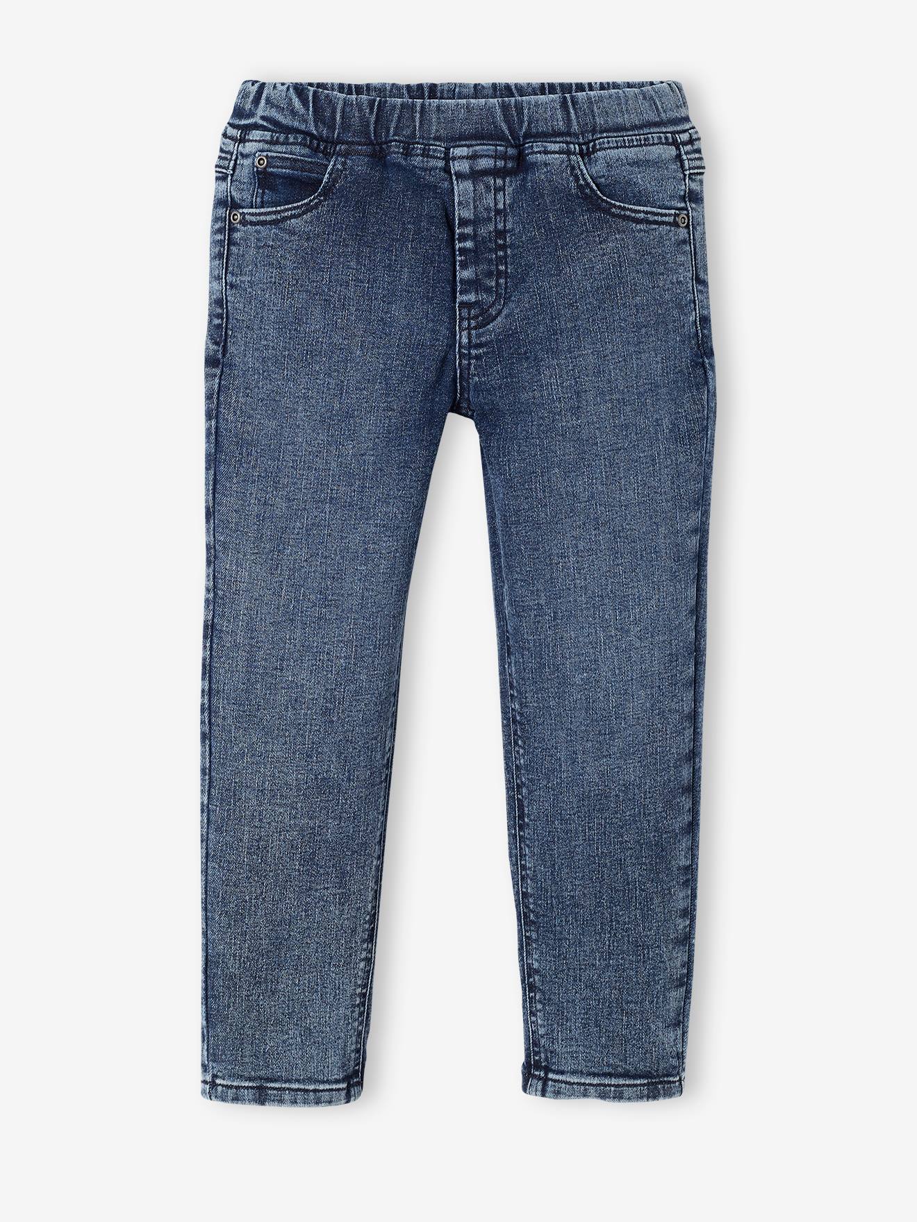 Vertbaudet Jungen Balloon Jeans, Loose-Fit - schwarz