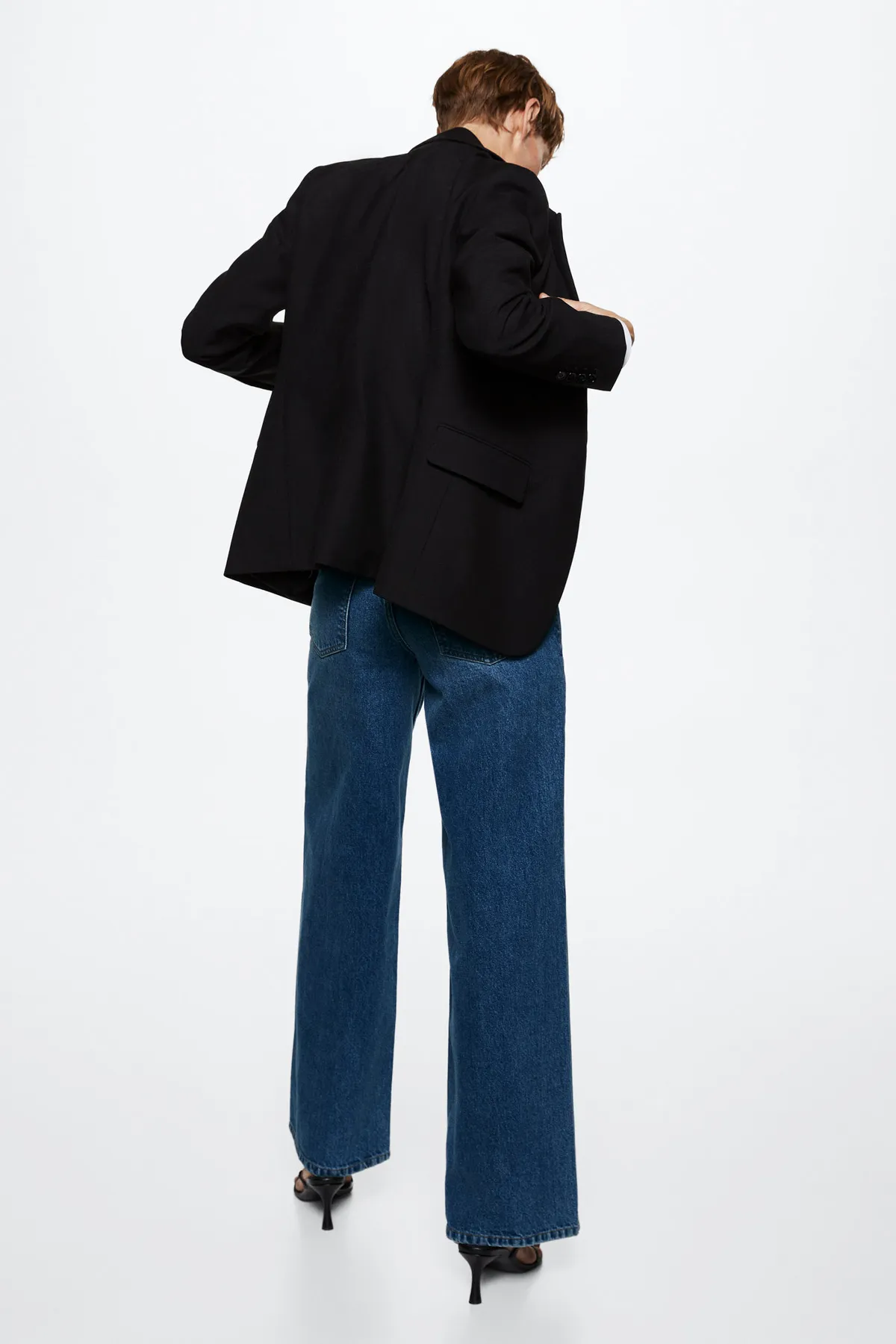 MANGO  Jeans - Blau - Wide Leg