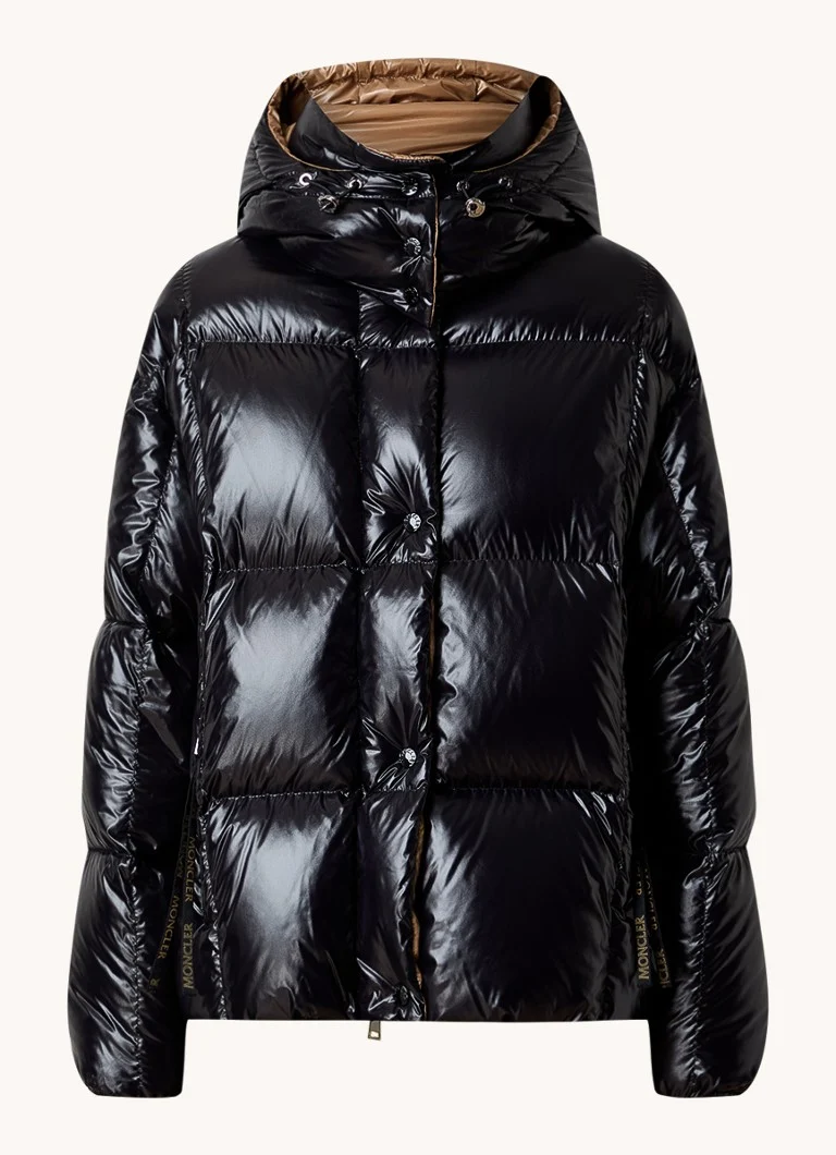 Moncler  Maire puffer jack met donsvulling en afneembare capuchon
