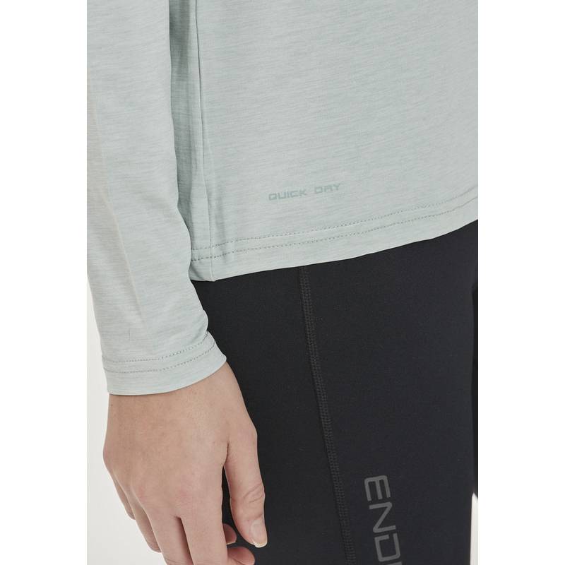 Endurance Maje Melange Langarmshirt Damen