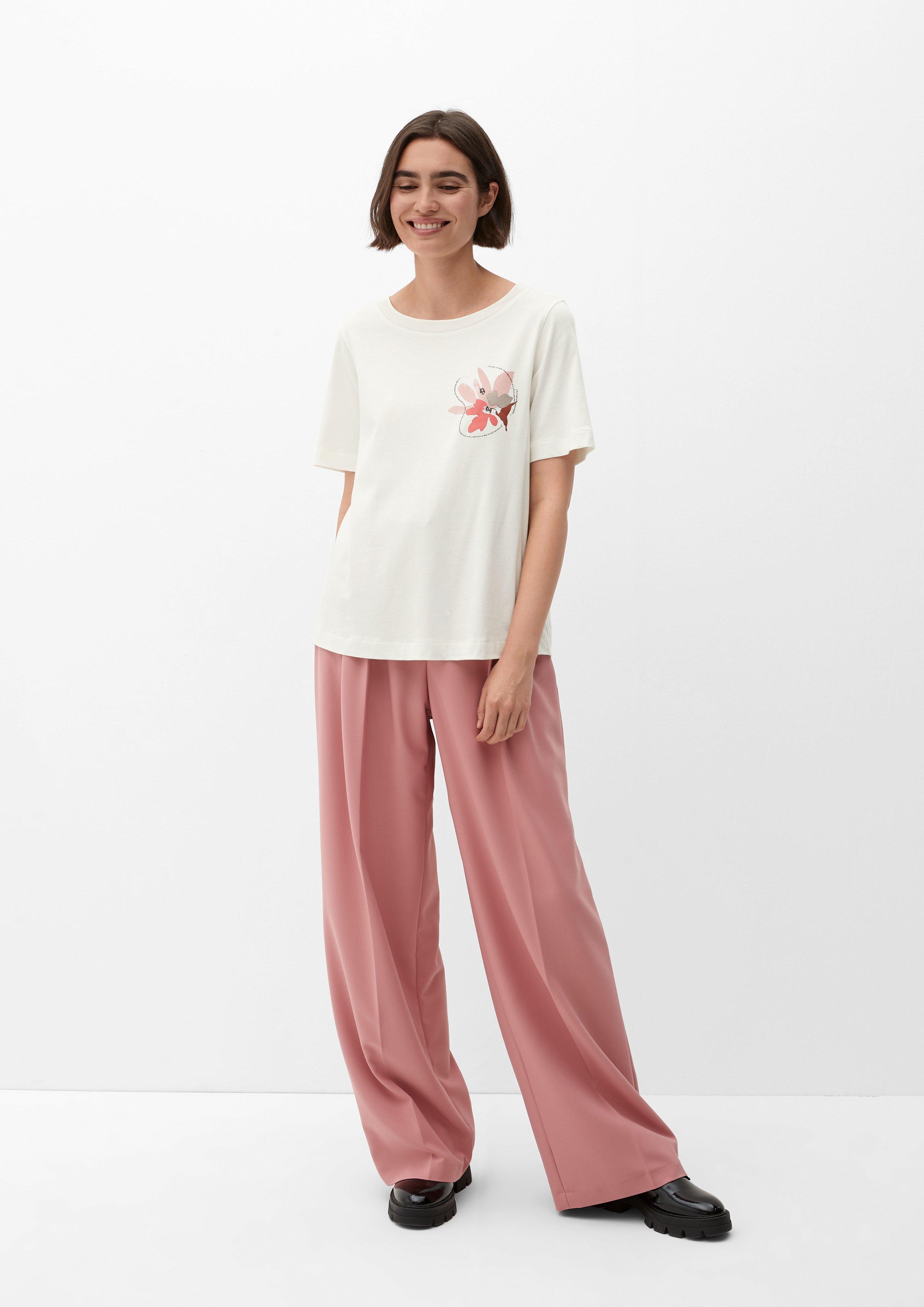 T-Shirt mit dezentem Print  2121380-02D1