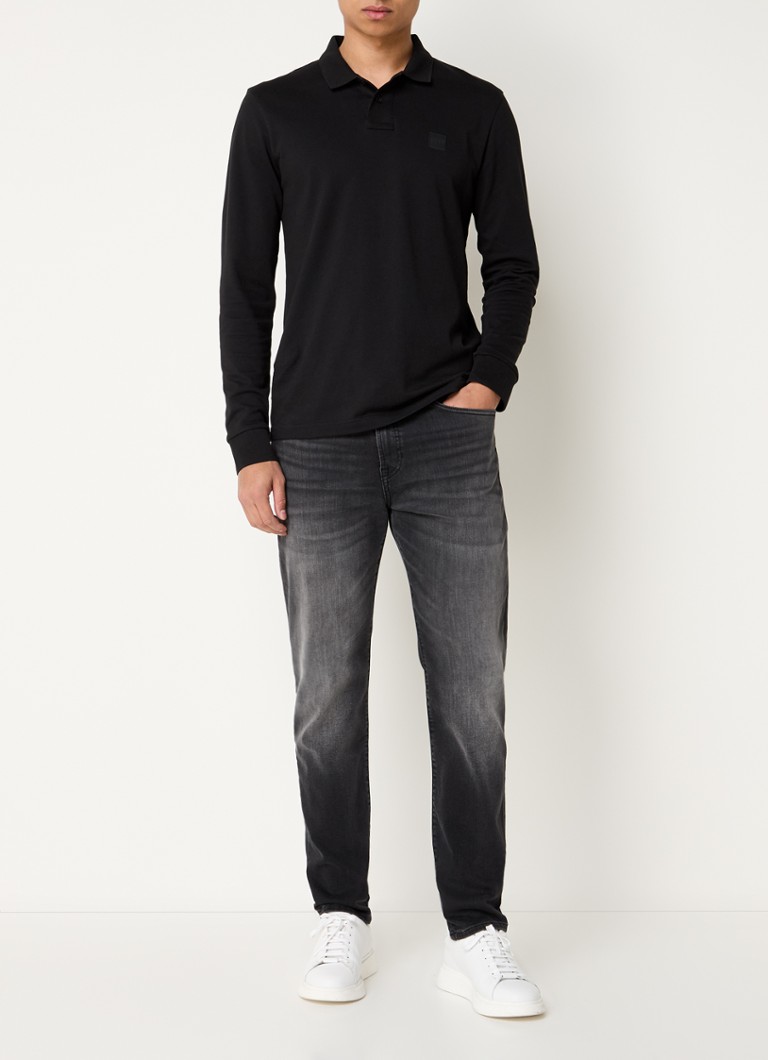Blugi HUGO BOSS Re.Maine cu croială clasică, culoare spălată