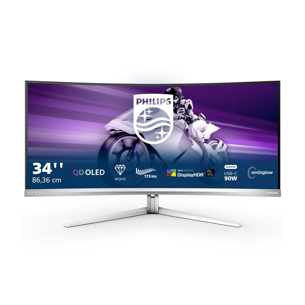 Philips 42M2N8900 Curved-Gaming-OLED-Monitor (105,5 cm/42 
