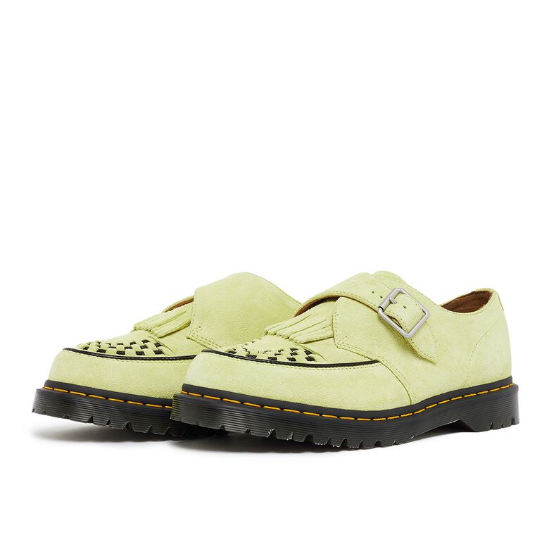 Dr. Martens Ramsey Monk KLT Loafer lime green desert oasis suede