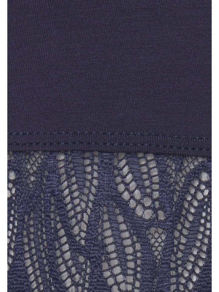 LASCANA Schlafshorts in nachtblau günstig kaufen 32/34