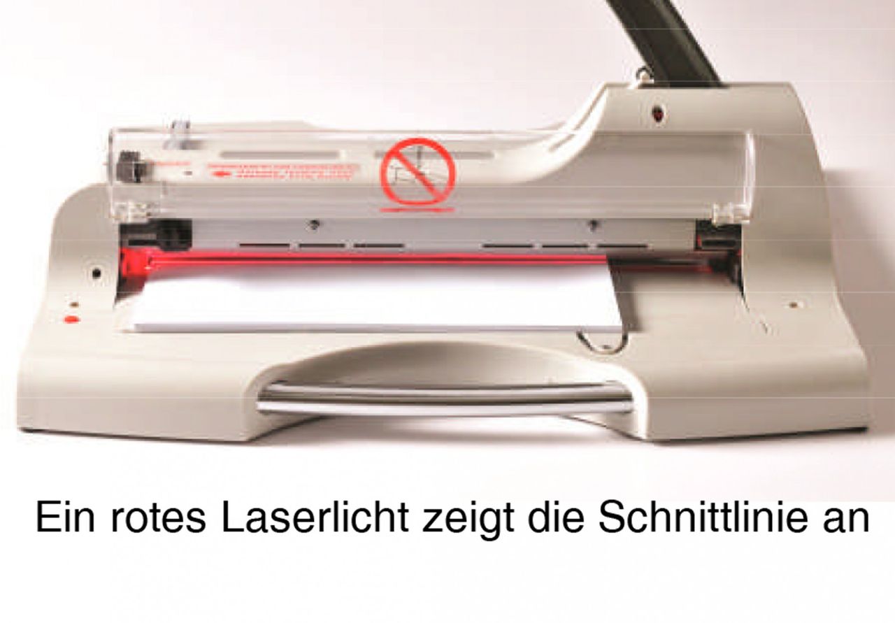Olympia Profi Hebelschneidegerät OLYMPIA G 3650 für Stapelschnitt, DIN A4, bis 50 Blatt