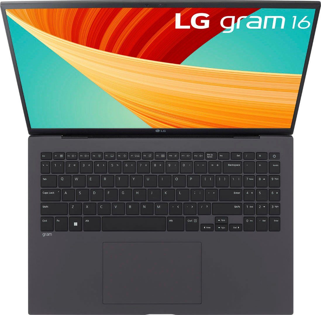 LG gram 16Z90R-G.AA79G Notebook (40,6 cm/16 Zoll, Intel Core i7 1360P, Iris Xe Graphics, 1000 GB SSD)