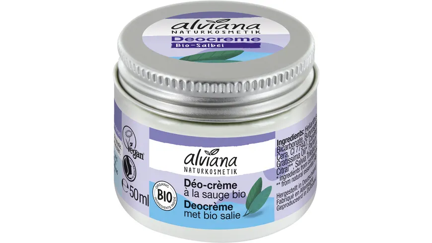 alviana Deocreme Bio-Salbei 50 ml