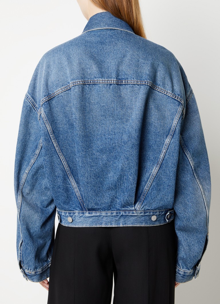 Giacca di jeans oversize Acne Studios, lavaggio medio