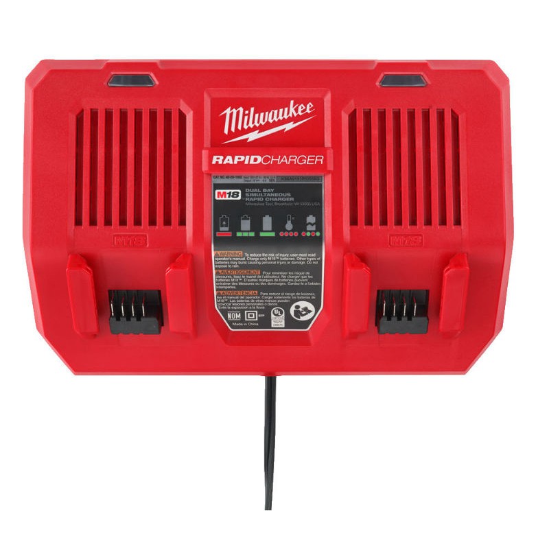 Milwaukee-tilbehør 4932472073 M18 DFC dobbeltspors duo-lader
