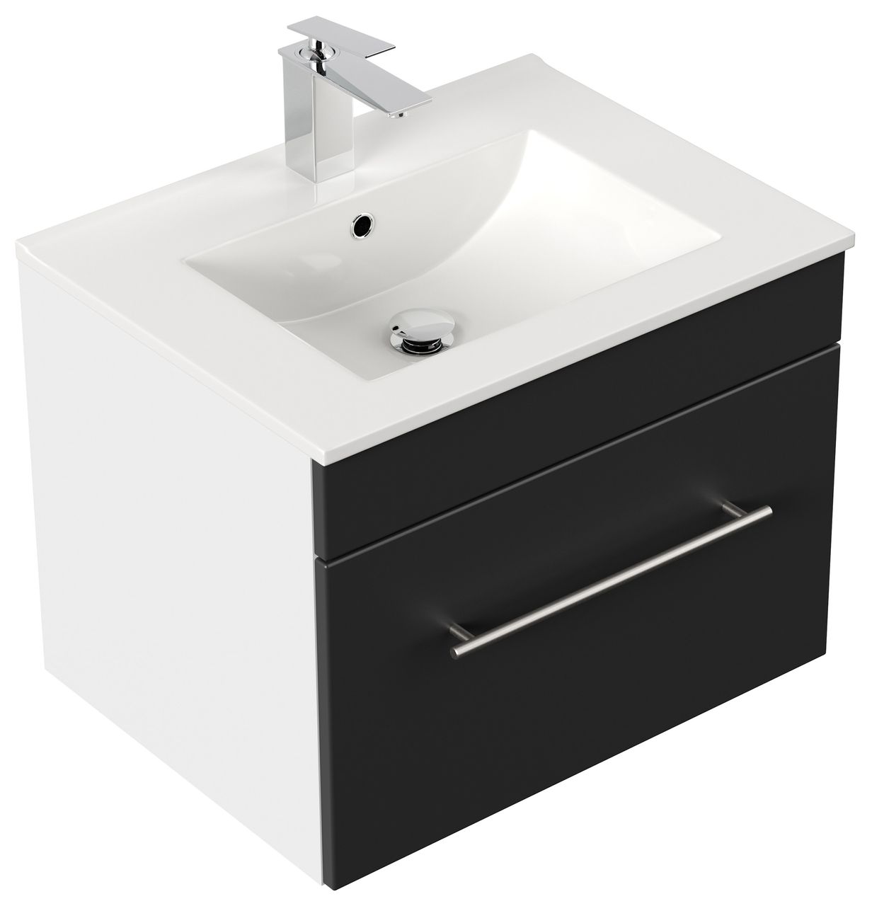 Posseik Badmöbel VIVA 60 schwarz