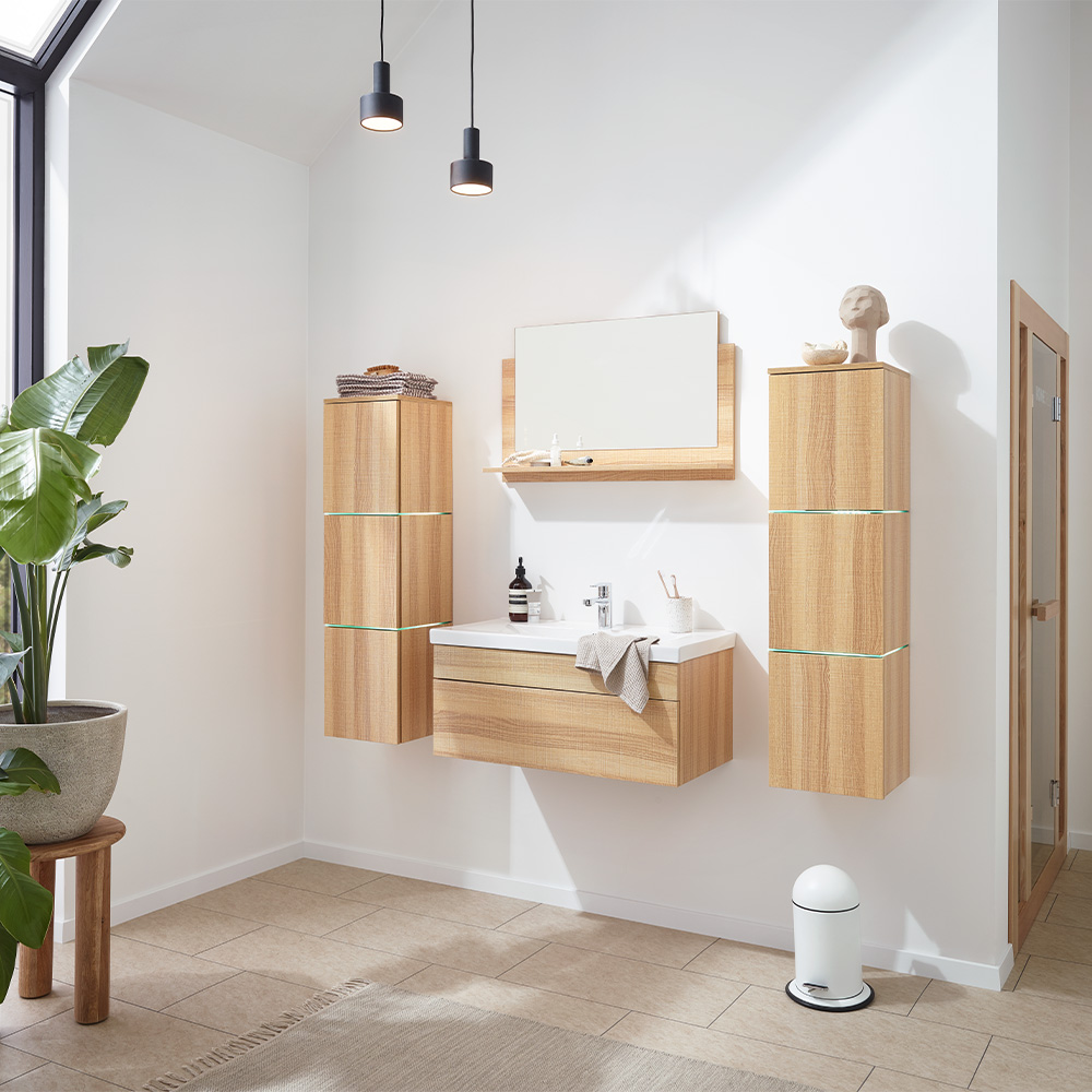 Home Deluxe Badmöbel WANGEROOGE BIG XL - Holz