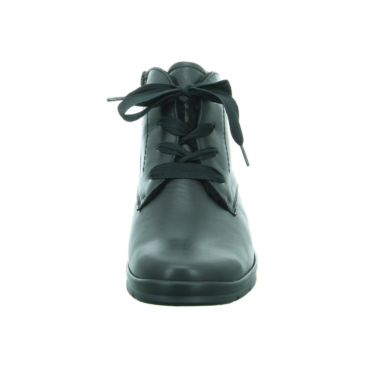 SEMLER Freizeit Schnürer schwarz Xenia schwarz Soft-Nappa