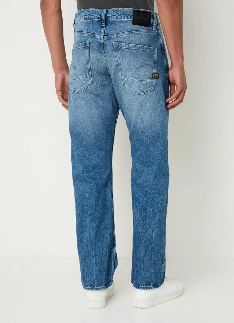 Kavbojke ravnega kroja G-Star RAW Dakota s srednje pranim vzorcem