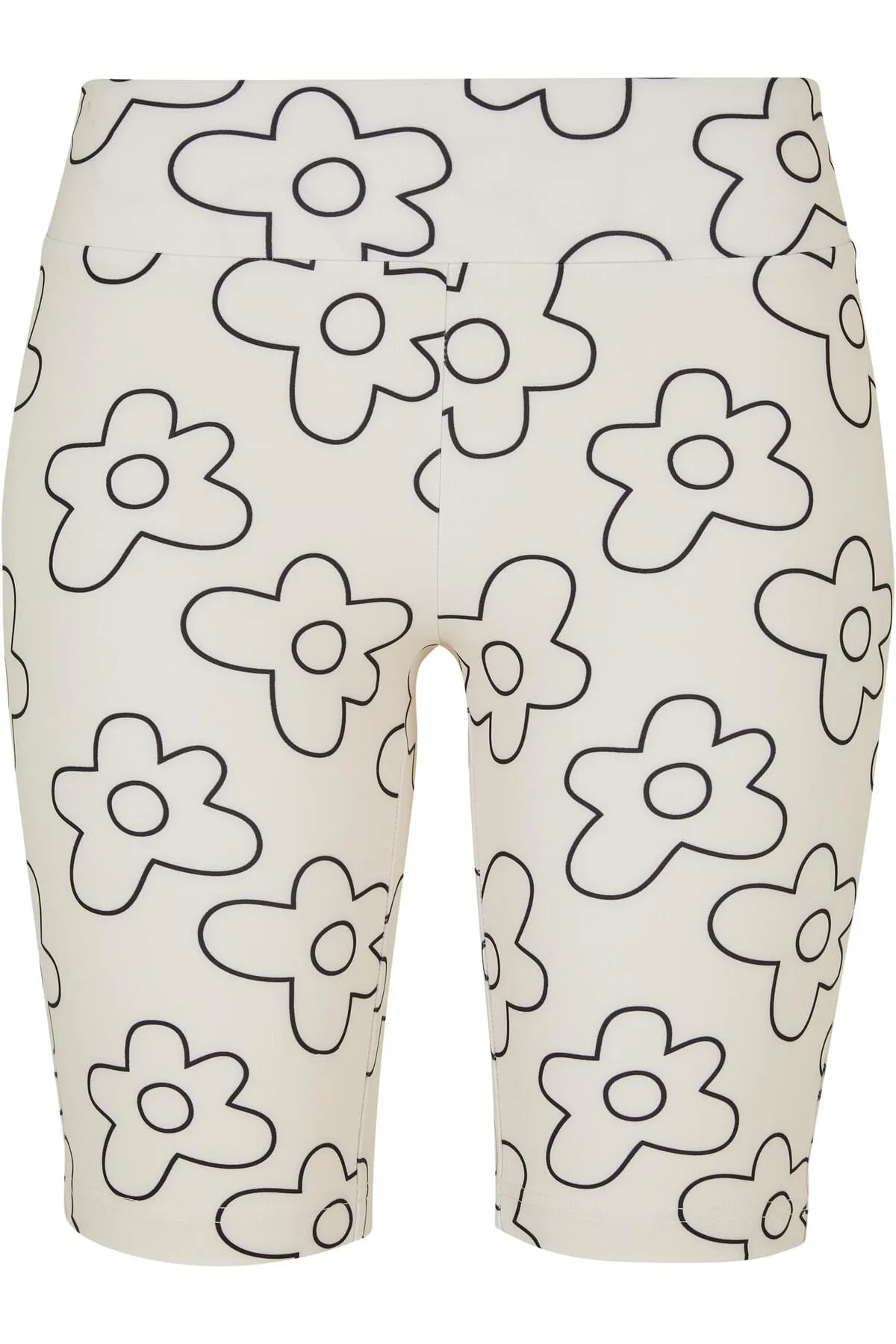Urban Classics  Kurze Sporthose - Beige - Hoher Bund