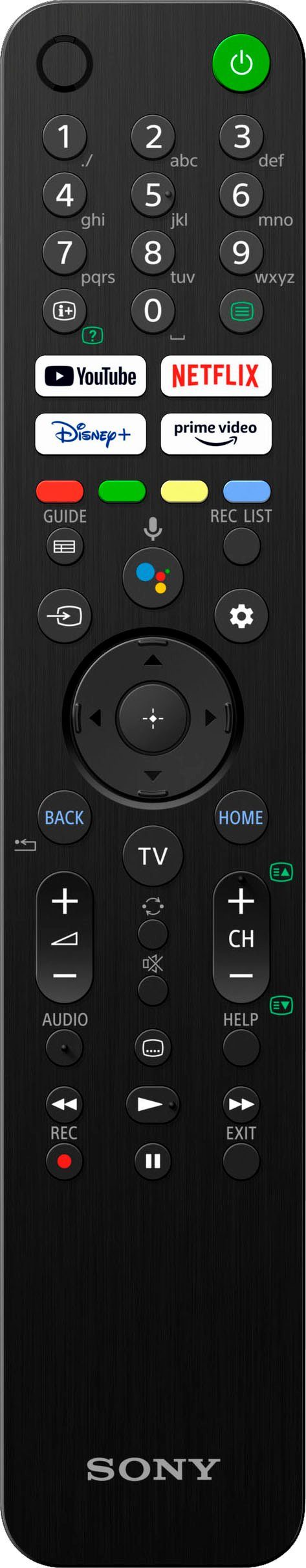 Sony XR-50X90S LED-Fernseher (126 cm/50 Zoll, 4K Ultra HD, Google TV, Smart-TV, Perfekt für Playstation 5, BRAVIA CORE)