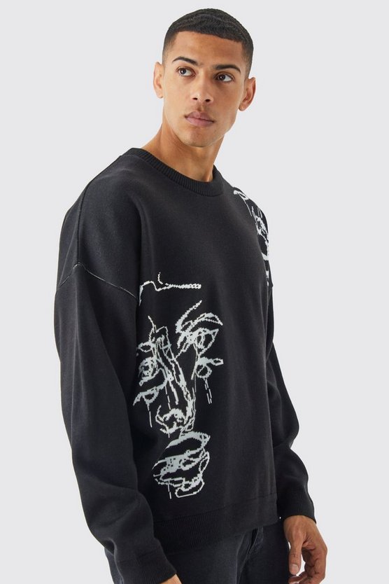 Oversize Strickpullover
