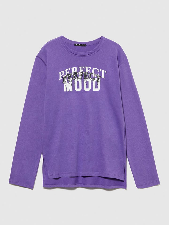 Sisley Longsleeve in Violett günstig kaufen