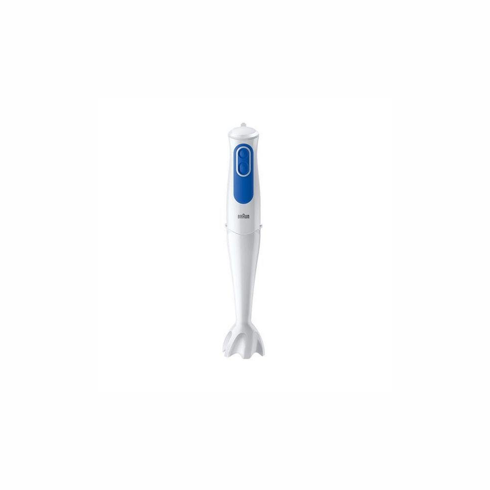 Braun Stabmixer Wasserdichter Mixer Braun MQ3000WH 0,6 L INOX 13500 RPM 700W Weiß Blau