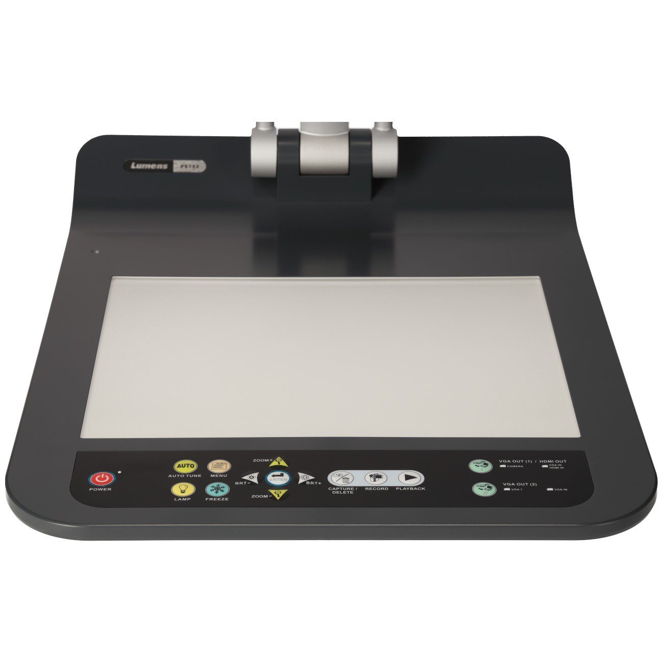 Lumens Dokumentenkamera PS752 Dokumentenscanner, (Full HD 1080p, 30 FPS, 3.1MP, A3, 20-fach Zoom)