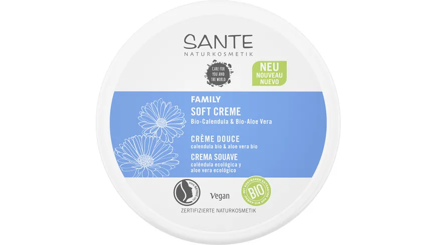 SANTE Family Soft Creme Bio-Calendula & Bio-Aloe Vera 150 ml