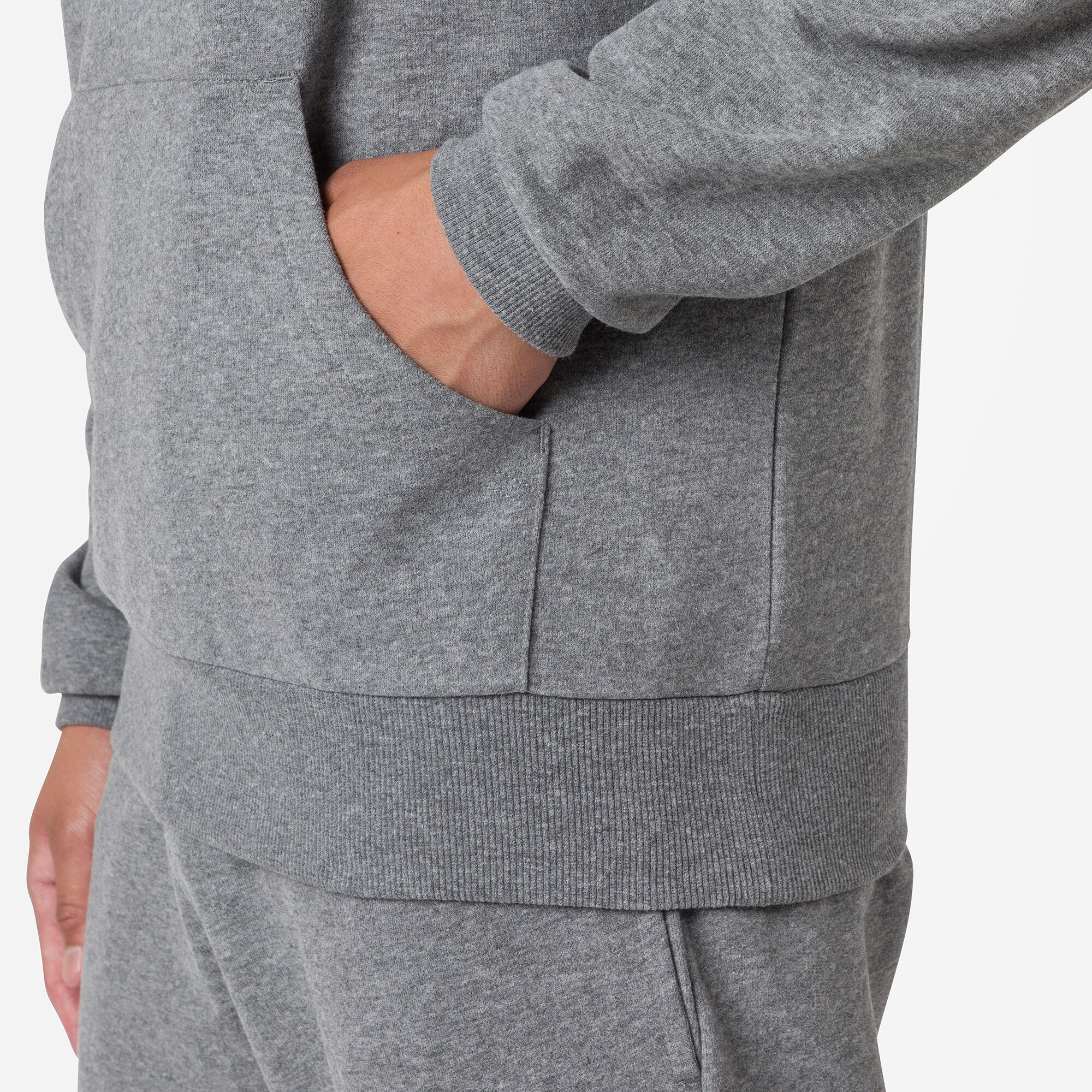 Sweat en coton à capuche Logo Homme