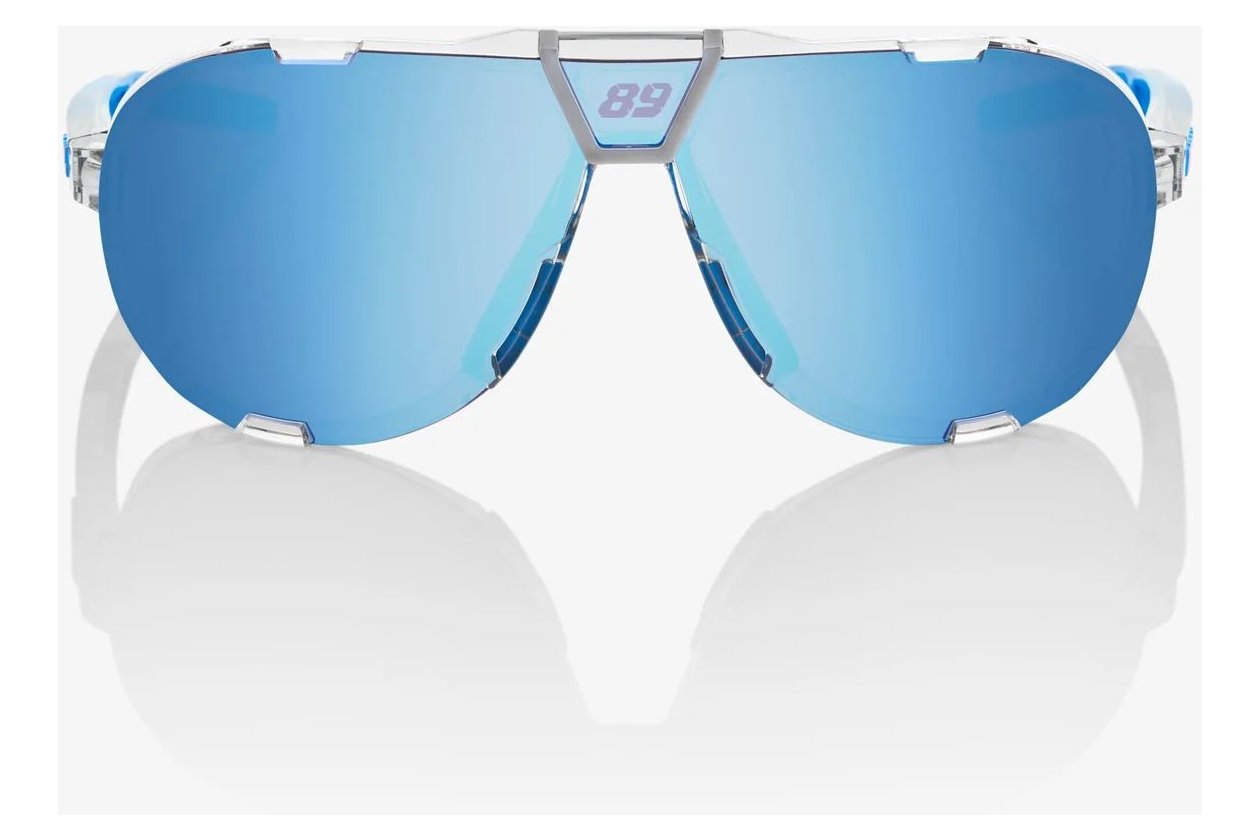 100 Percent Westcraft Jorge Martin SE Pol Clear / HiPER Blue Mirror Lens
