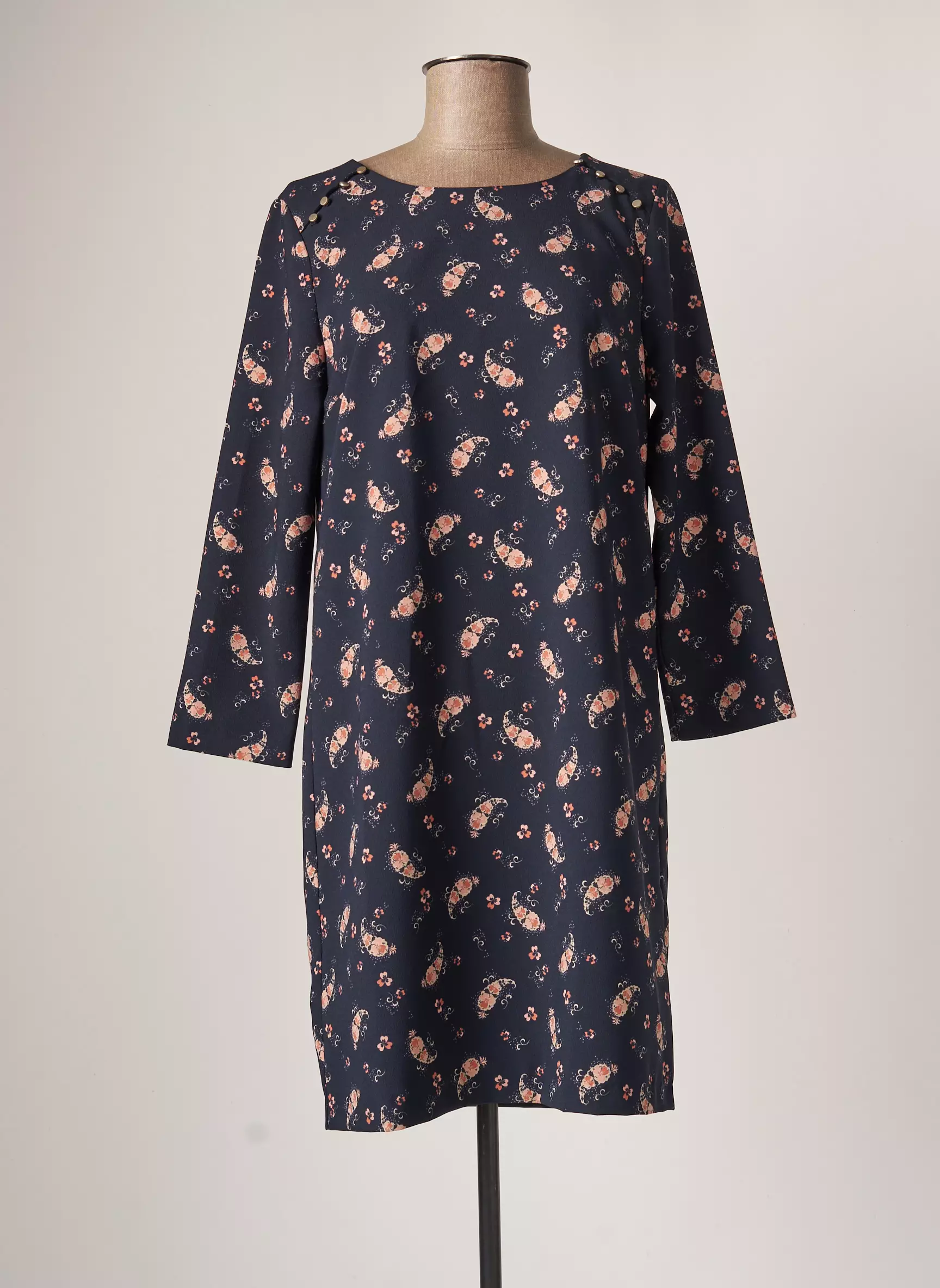 I Code By Ikks Robes Mi Longues Femme couleur bleu