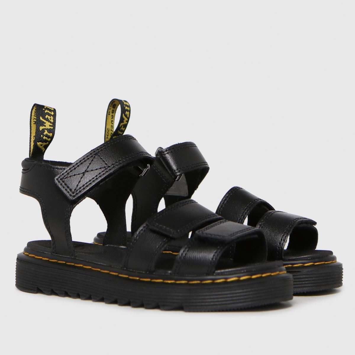 Dr. Martens fekete klaire junior szandál