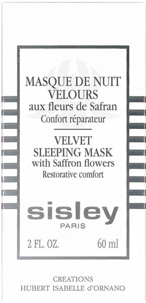 Sisley Masque de Nuit Velours aux fleurs de Safran Gesichtsmaske