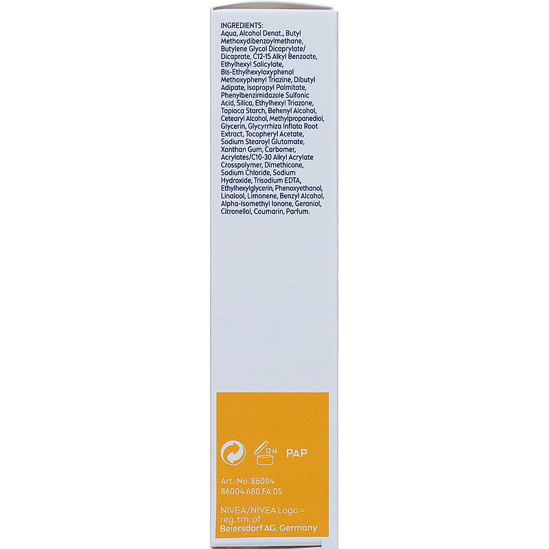 Nivea Nivea Sun face SPF 30 shine control, 50 ml